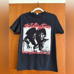 Rolling Stones Hackney Diamonds Tour 2024 Tee Size Small Official Merch